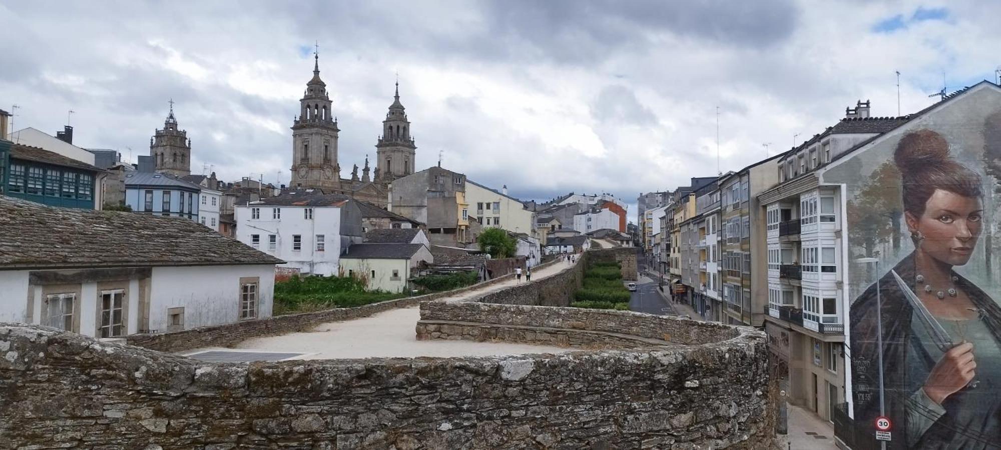 Hostal Alba Lugo Buitenkant foto